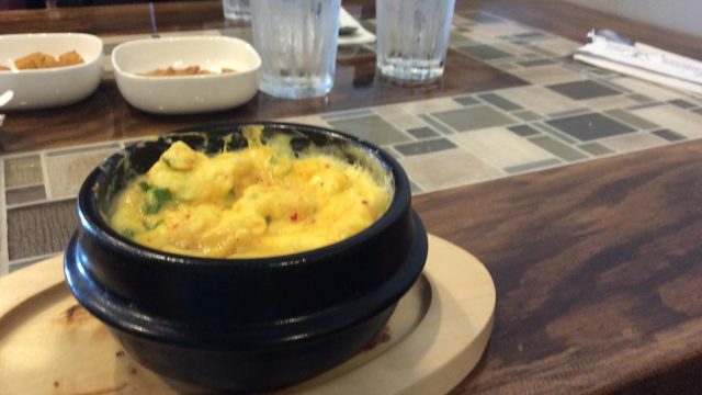 Korean-style fluffy egg