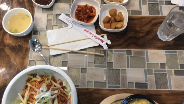 A delicious meal with its sides and appetizers