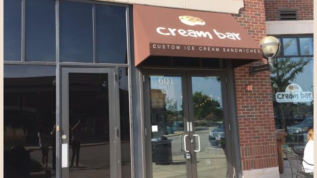 Cream Bar's storefront