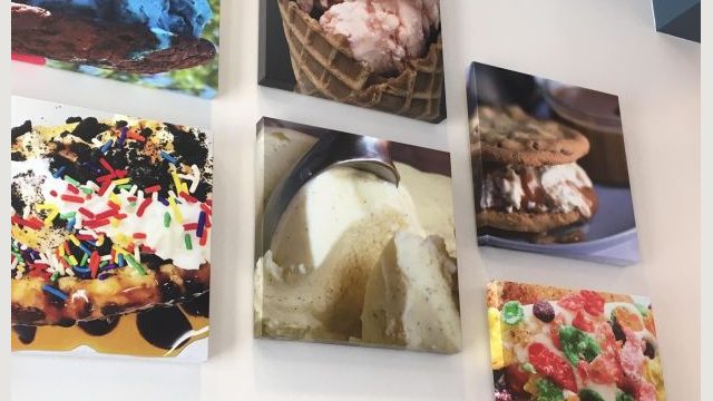 Gallery of the many dessert options