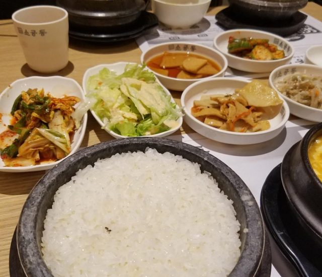 The meals we ordered both had generous portion sizes.
