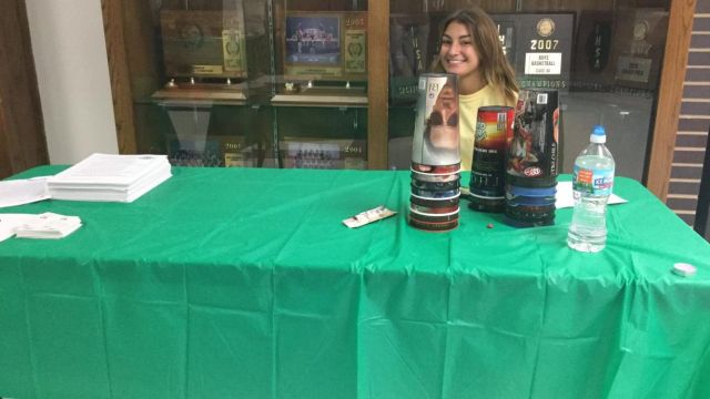 Students Against Destructive Decisions ran a booth to promote safety by discouraging drinking and driving. Bella Decanio, '19, said, "People think that mental illnesses are disabilities when they're not. People should not talk down on people with illnesses when they're just like everyone else."