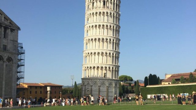 The Leaning Tower of Pisa
(Note: Click on the photos to see the full image)