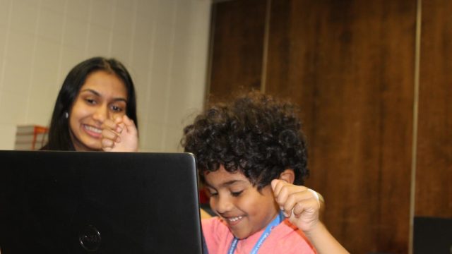 Student shares his excitement for computer science.