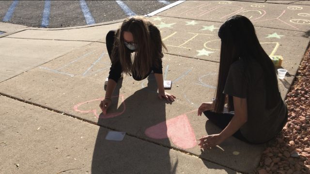 Oliwia Budzik '23 (left) and Reema Patel '23 (right)