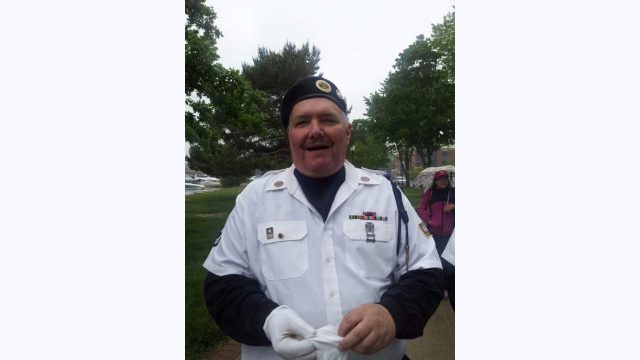 Schwartz at the Algonquin Memorial Day parade. (Photo courtesy of Vivian Nordmeyer)