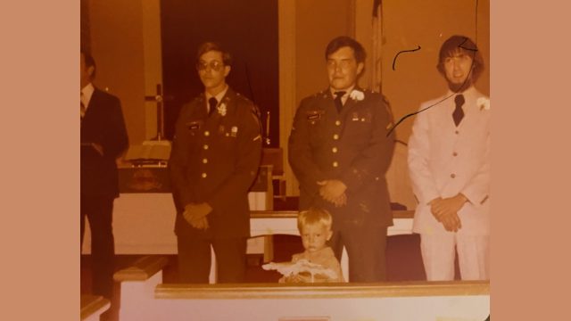 Schwartz (second from right) circa 1980-1981. (Photo courtesy of Vivian Nordmeyer)